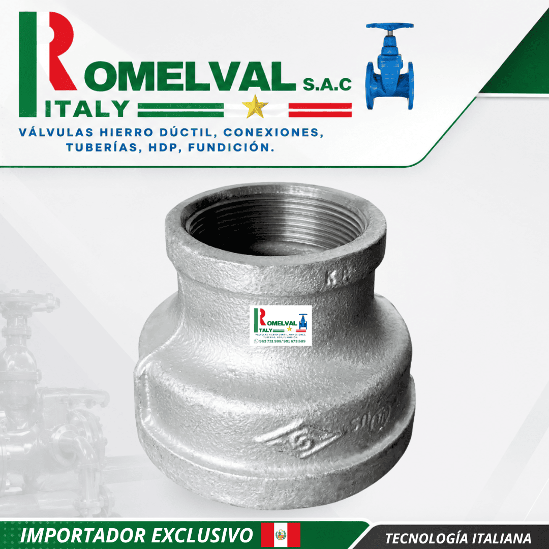 Reducción campana galvanizado