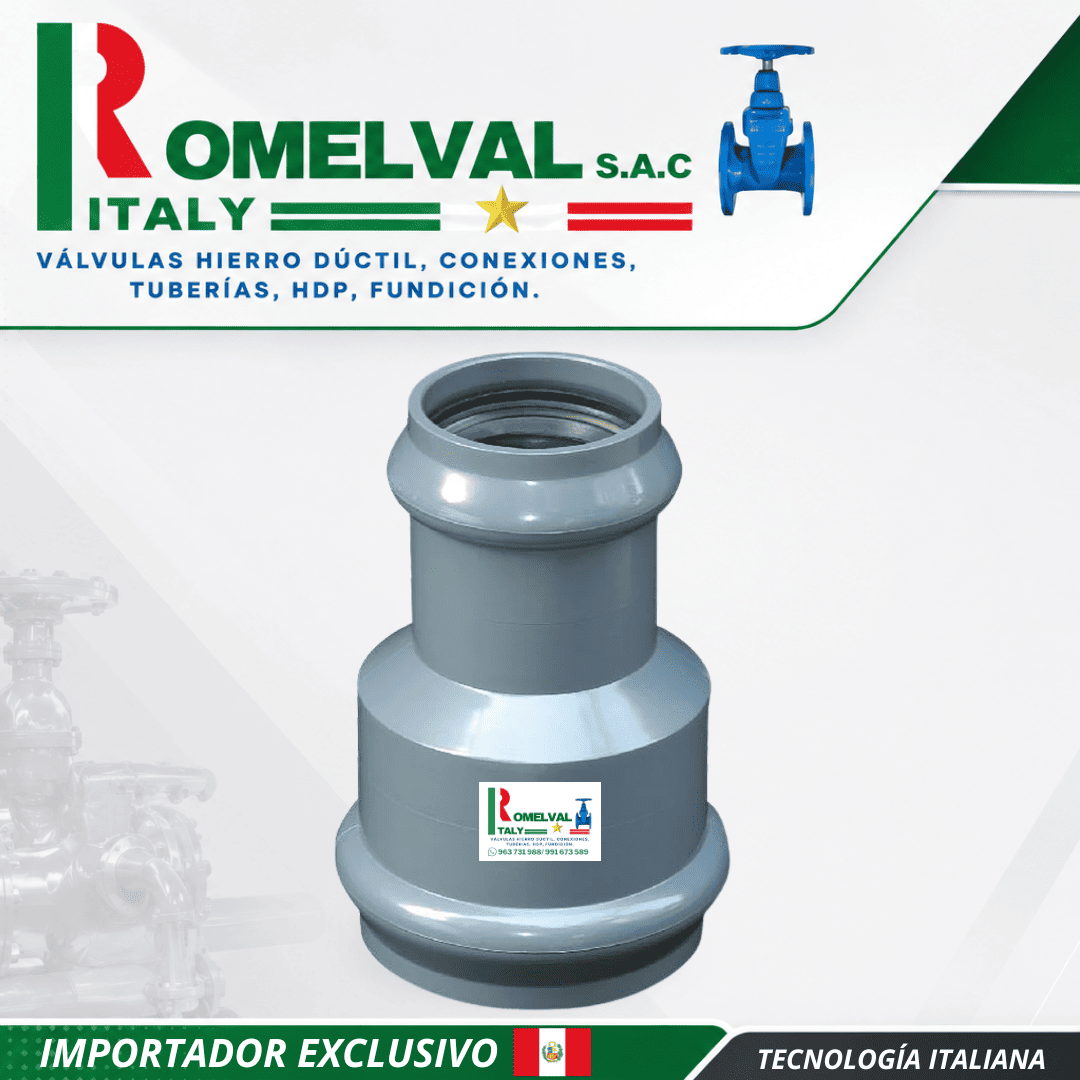 Reducción UF Inyectado PVC